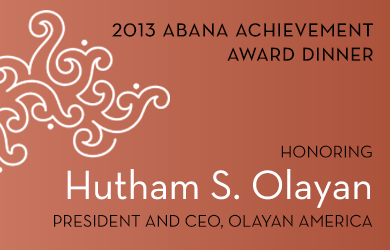 ABANA Achievement Award Dinner 2013